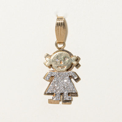 Diamond Girl Pendant | 0.20ctw |