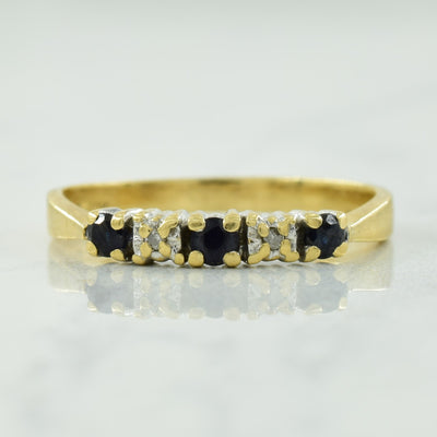 Sapphire & Diamond Ring | 0.16ctw, 0.02ctw | SZ 6.75 |