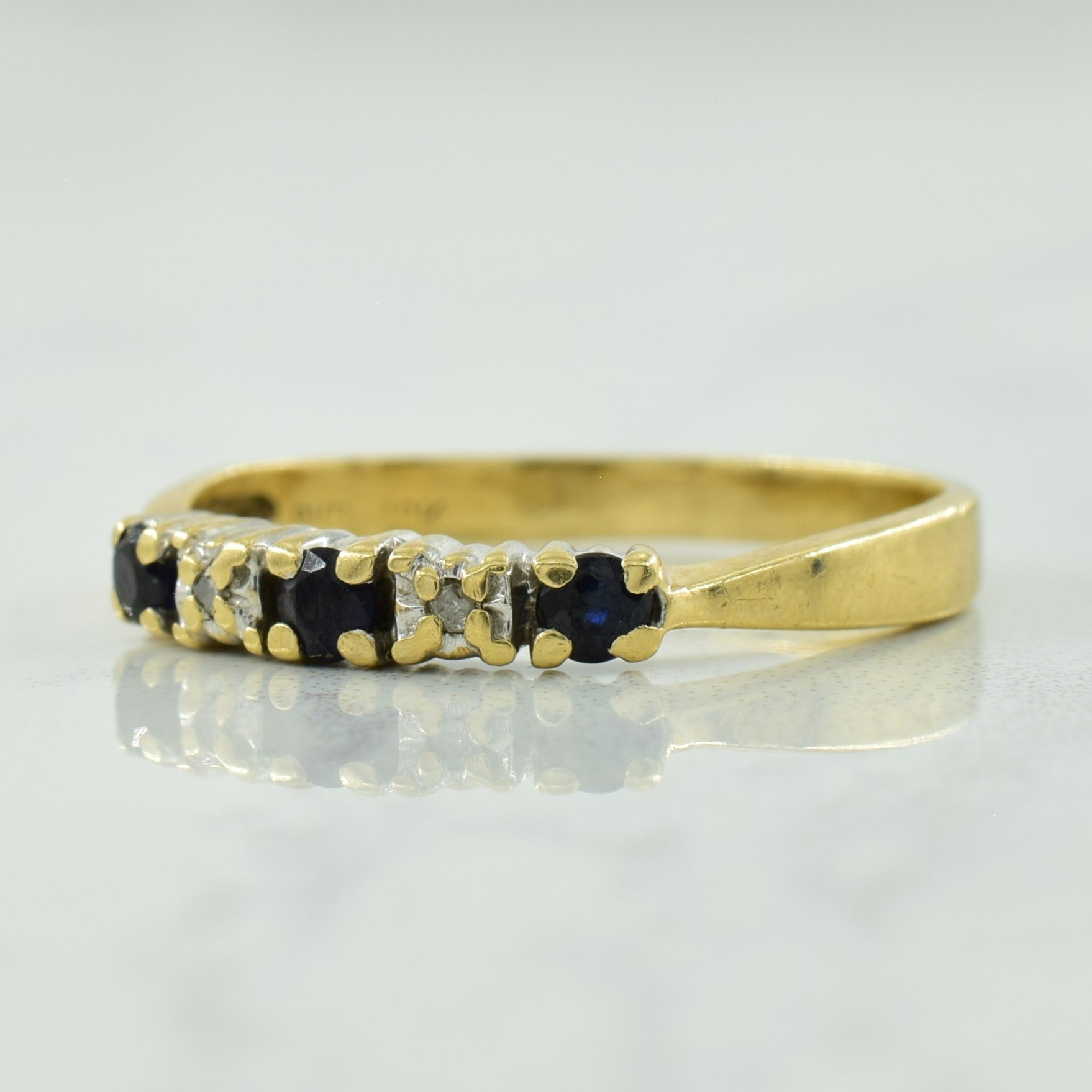 Sapphire & Diamond Ring | 0.16ctw, 0.02ctw | SZ 6.75 |