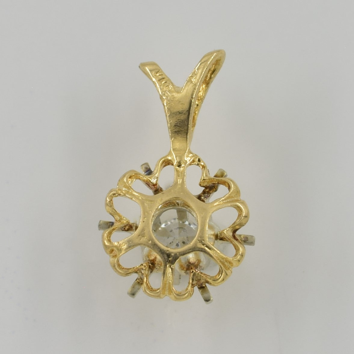 Pendentif en diamant cathédrale | 0,15 ct | 
