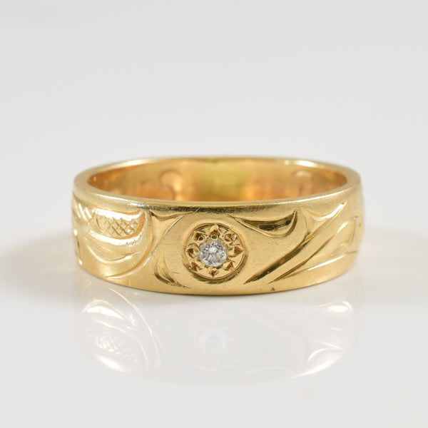 Indigenous Diamond Ring | 0.02ct | SZ 4.5 |