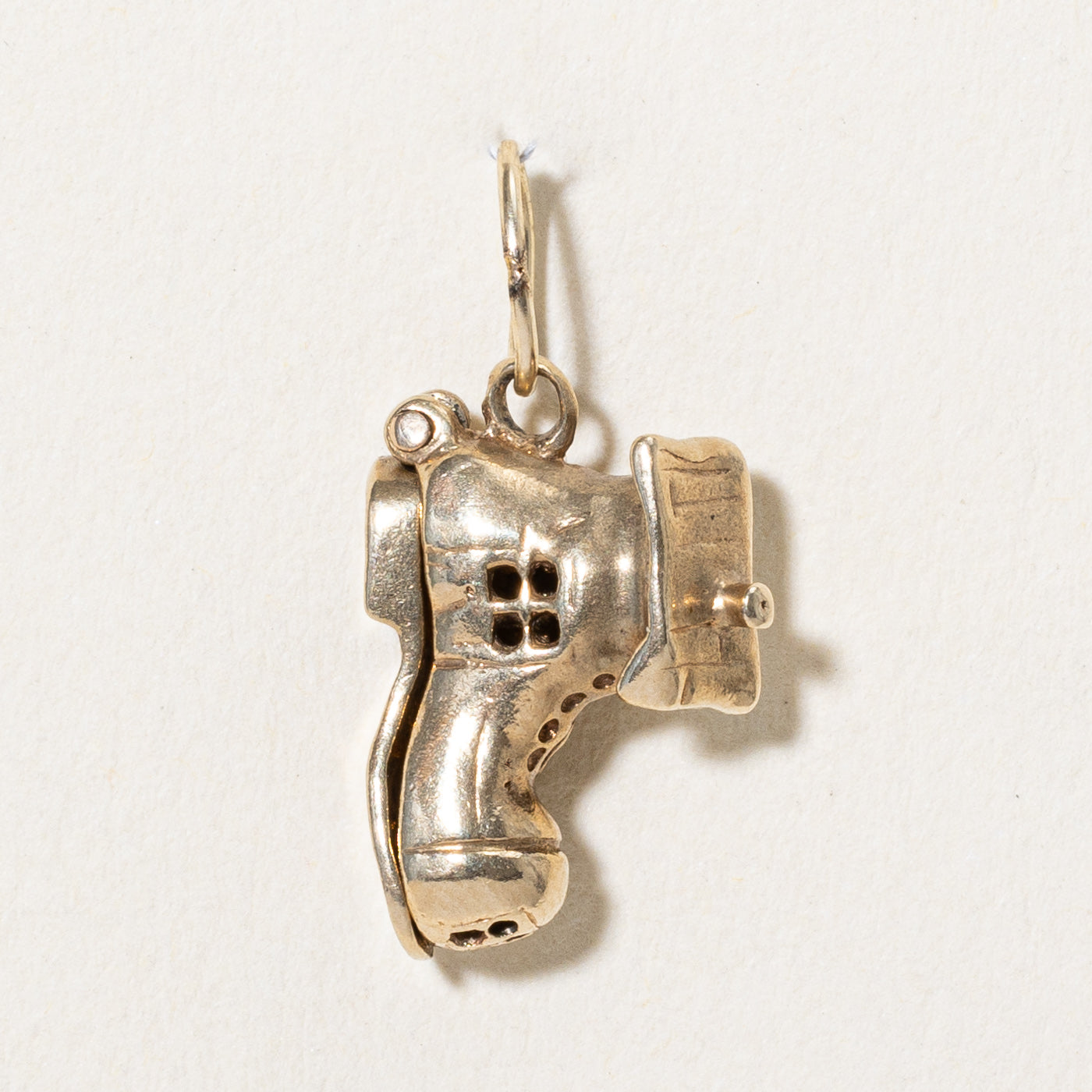 10k Yellow Gold Nursery Rhyme Shoe Charm
