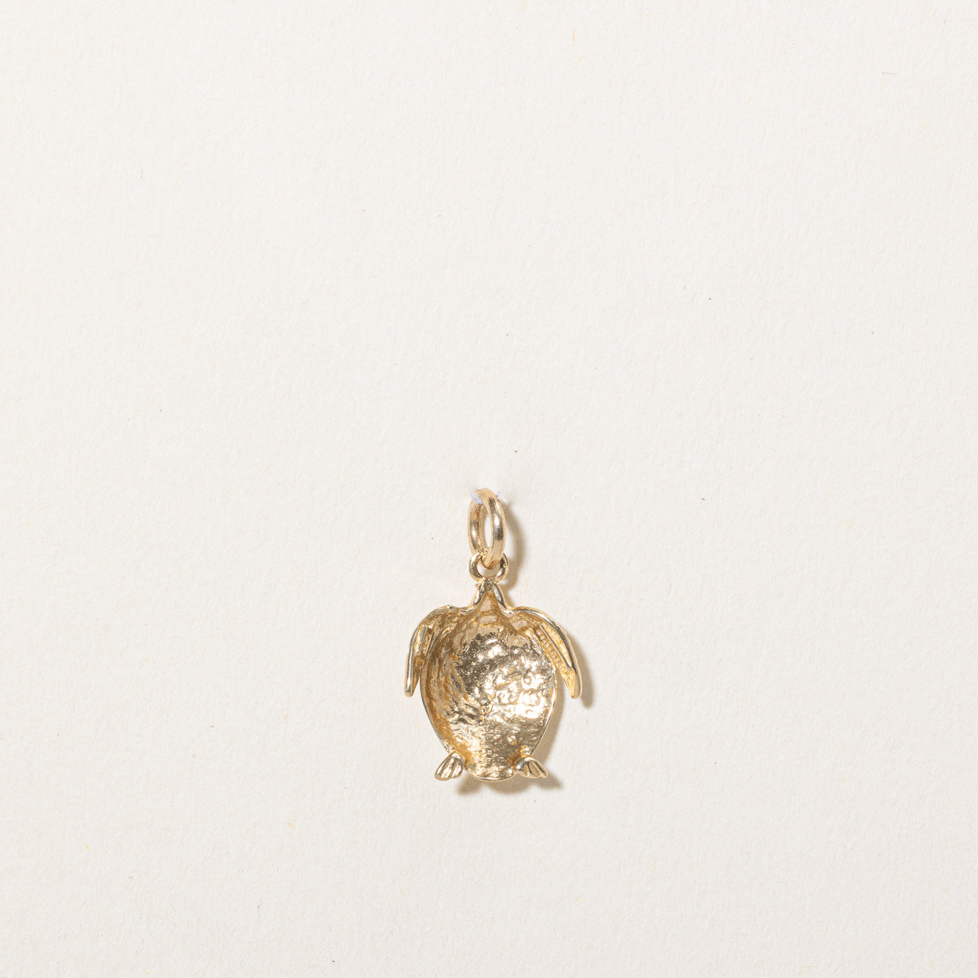 14k Yellow Gold Turtle Charm