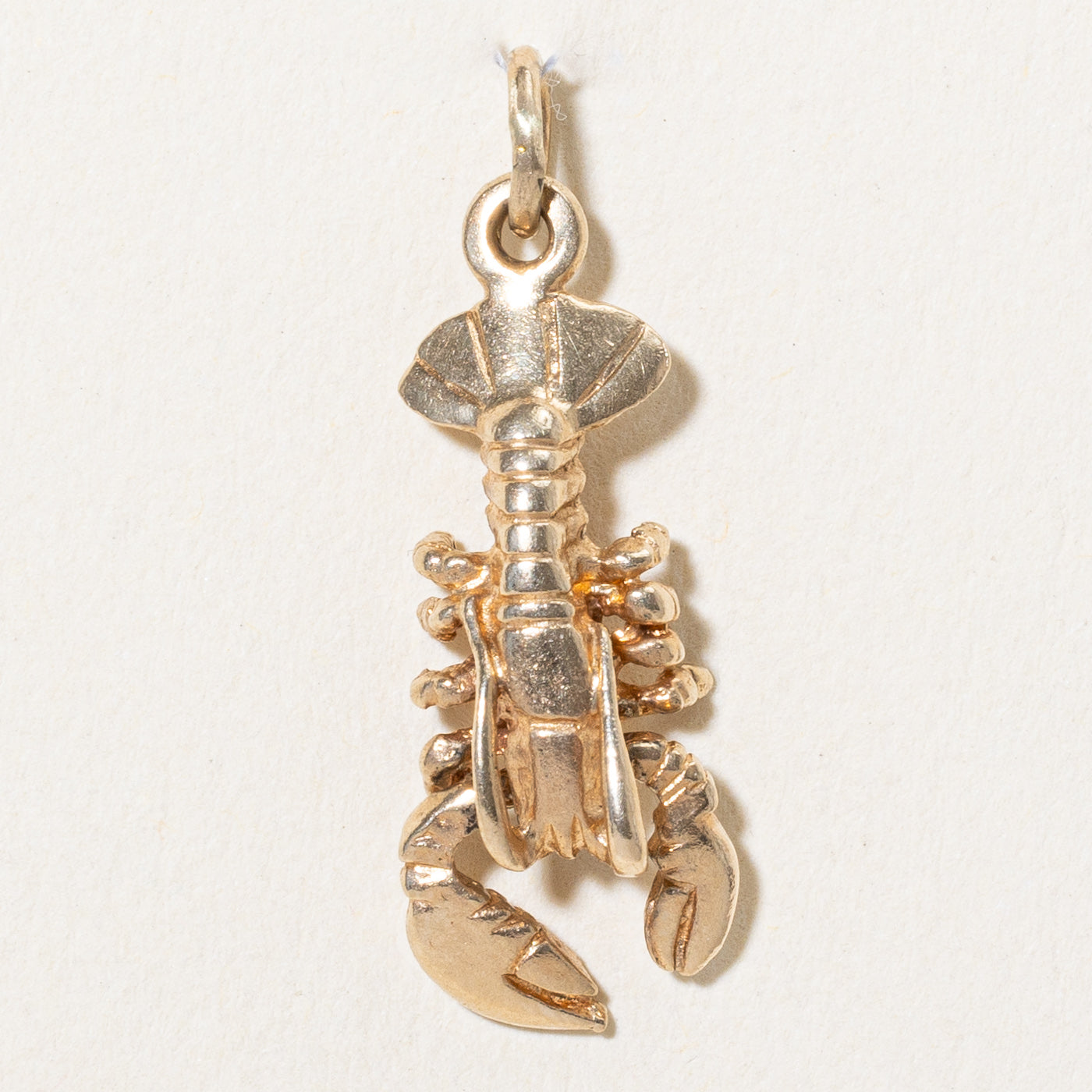 10k Yellow Gold Lobster Charm