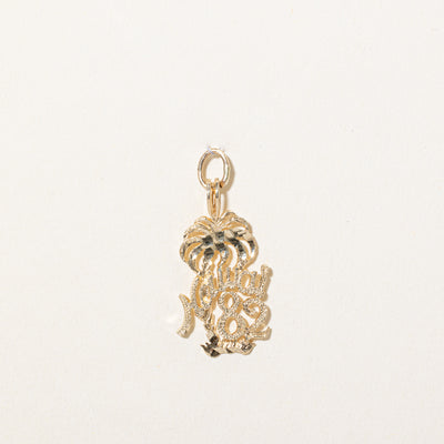 14k Yellow Gold 'Hawai 82' Charm
