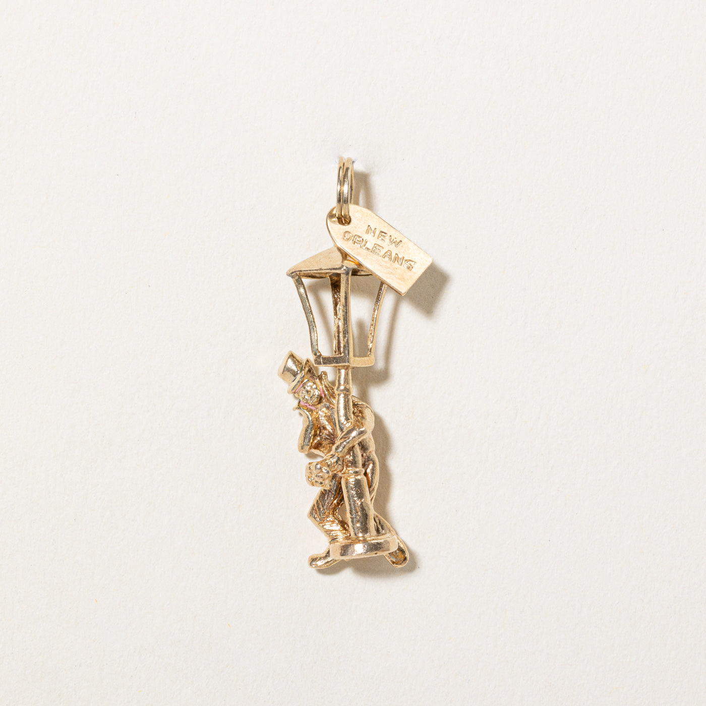 14k Yellow Gold New Orleans Charm