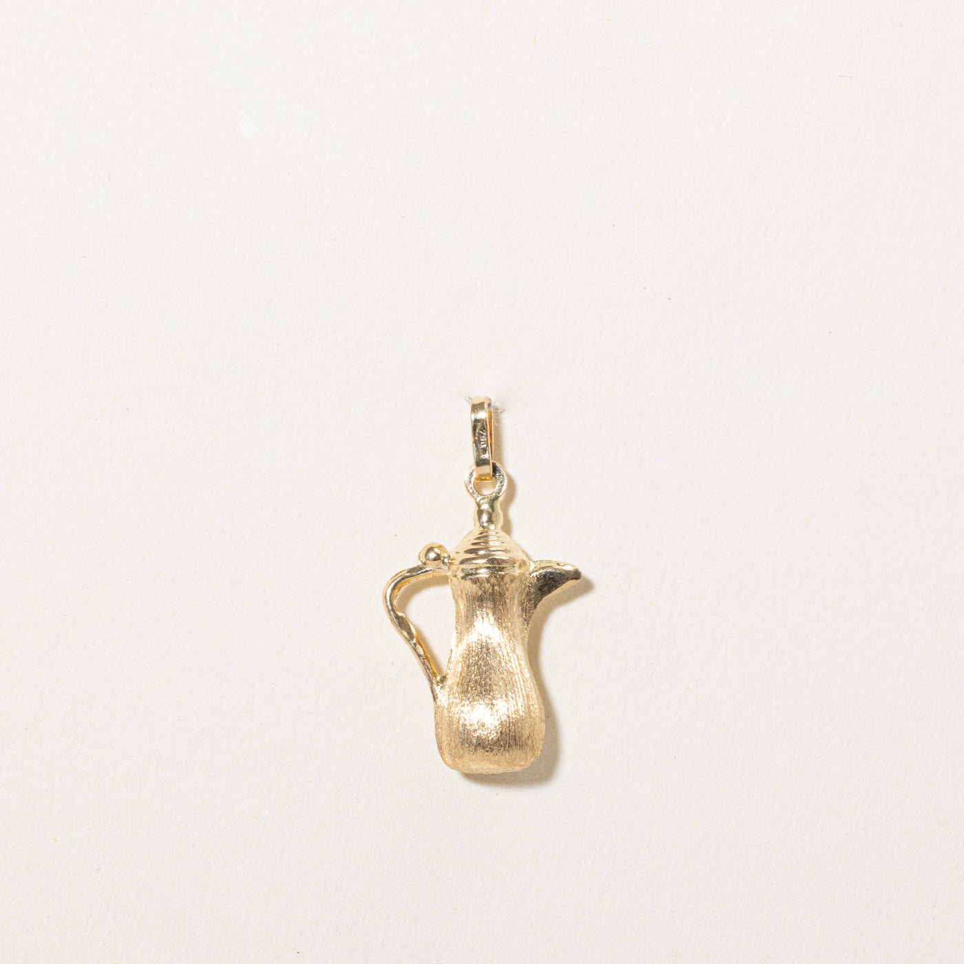 18k Yellow Gold Pitcher Charm