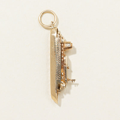 14K Yellow Gold 