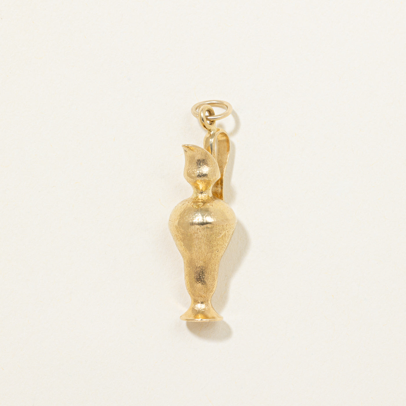 18K Yellow Gold Pitcher Charm