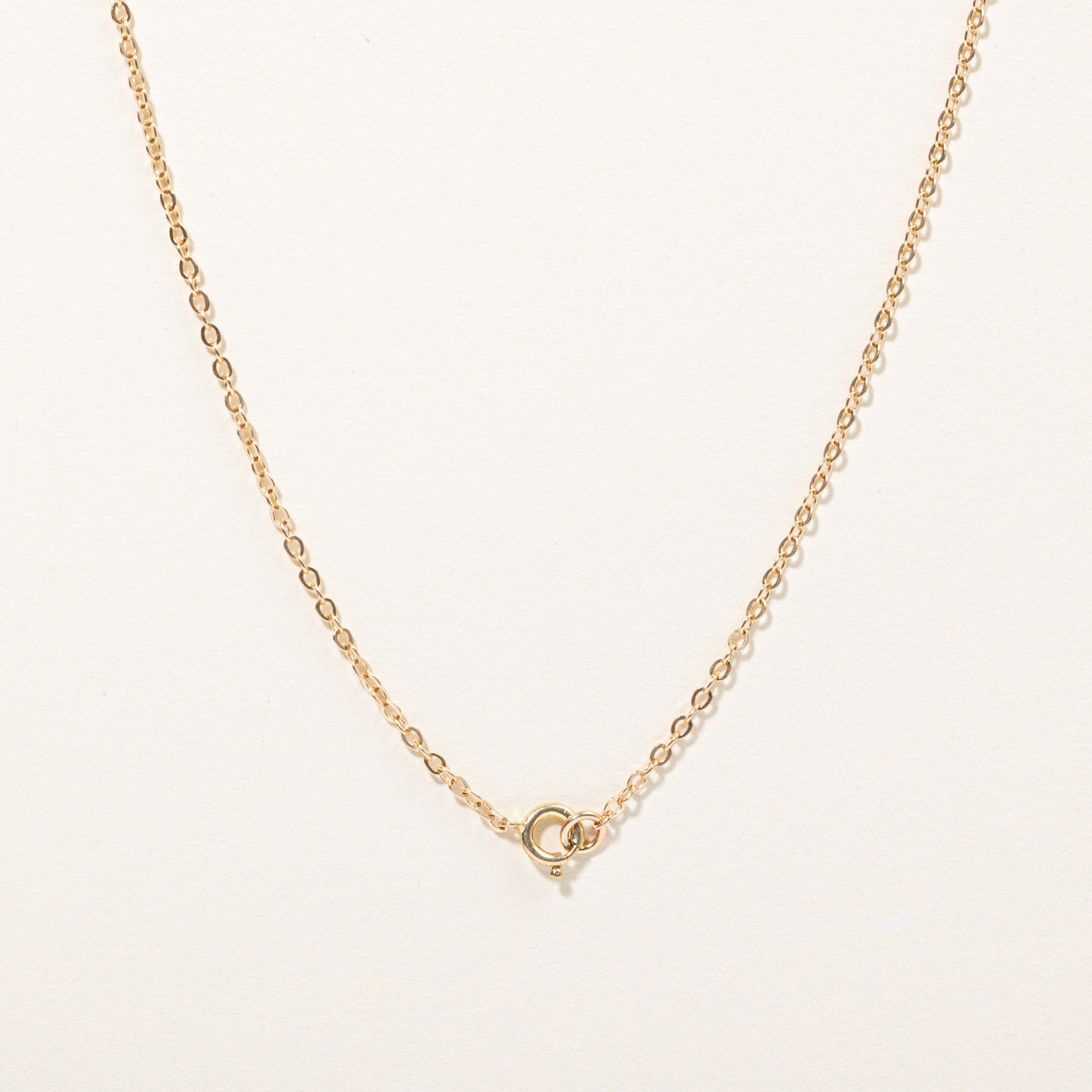 14k Yellow Gold Oval Link Chain | 18" |