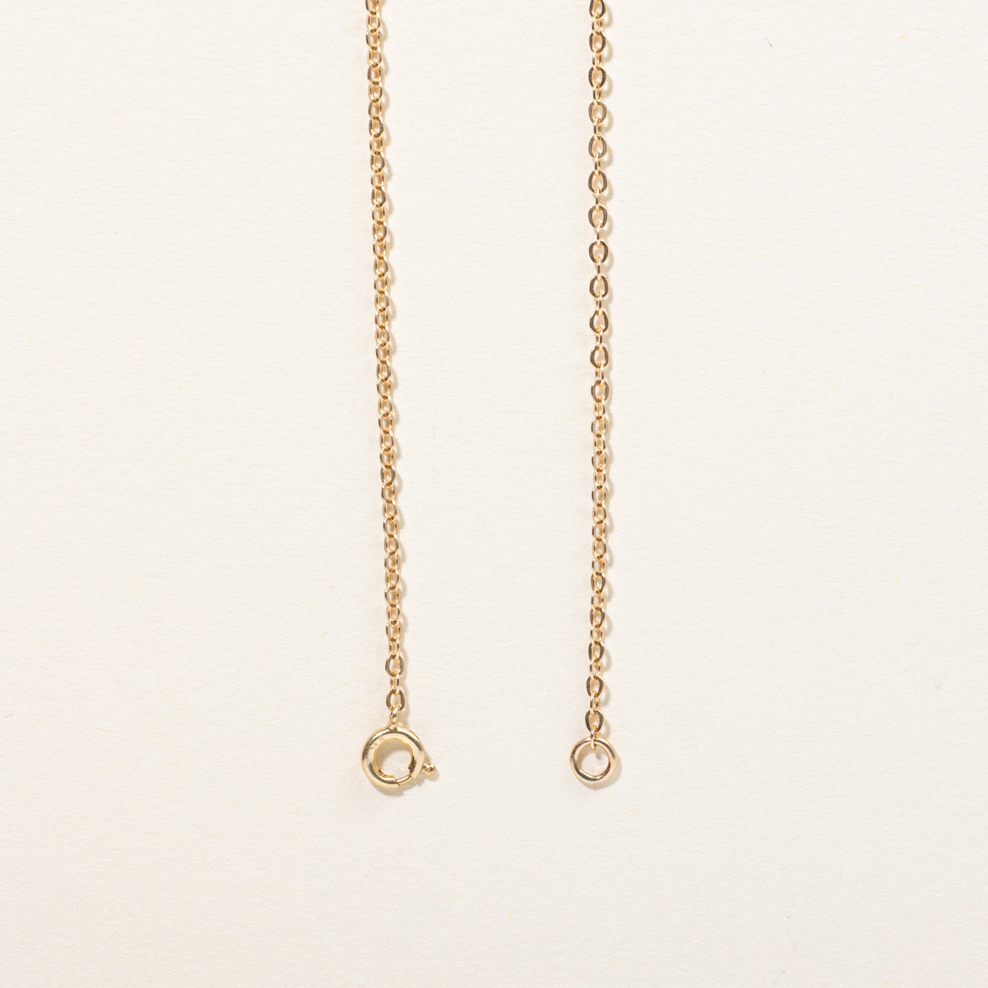 14k Yellow Gold Oval Link Chain | 18" |