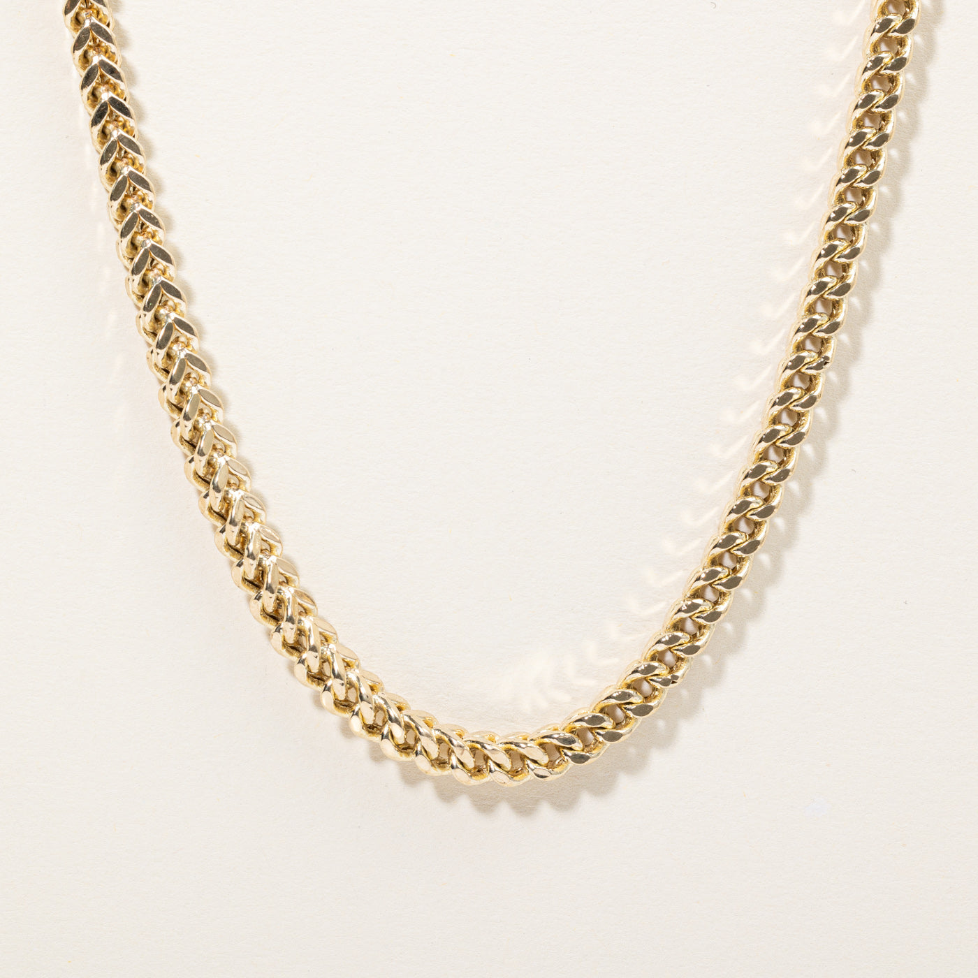 10k Yellow Gold Birdcage Link Chain | 27" |