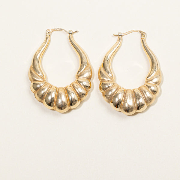 14k Yellow Gold Earrings