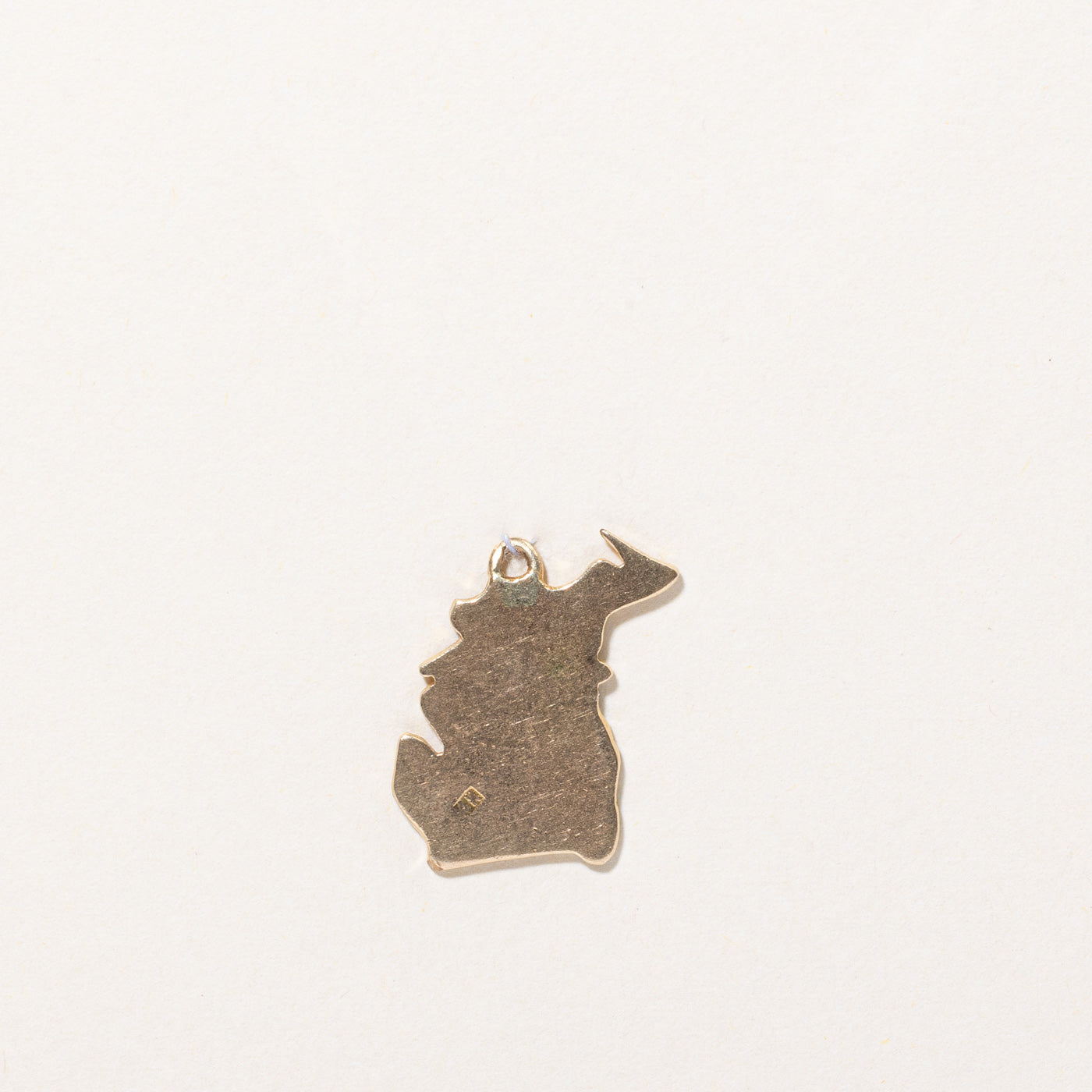 Breloque Michigan en or jaune 14 carats 