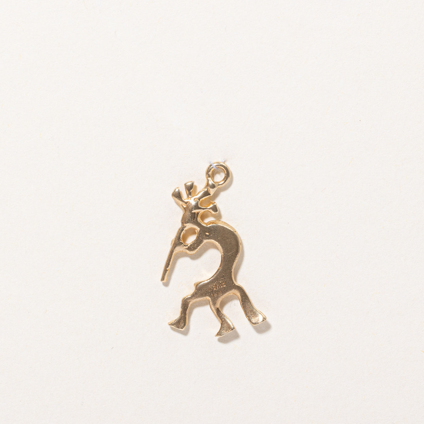14k Yellow Gold Musician Charm