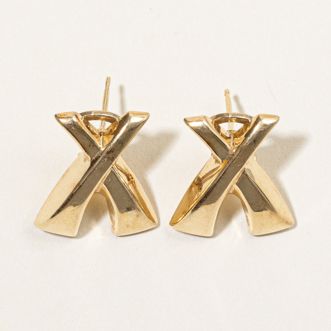 14k Yellow Gold Earrings