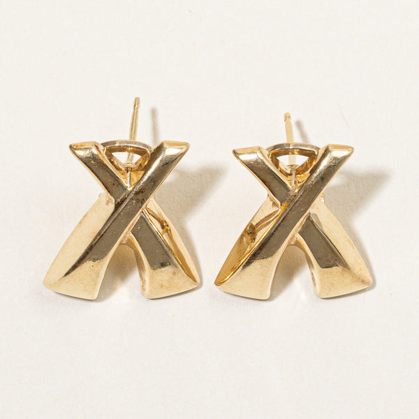 14k Yellow Gold Earrings