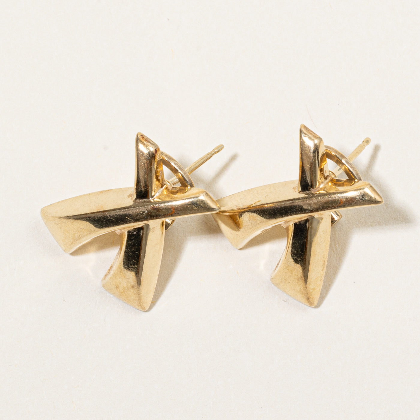 14k Yellow Gold Earrings