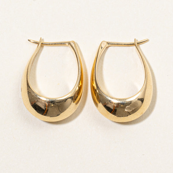 18k Yellow Gold Earrings