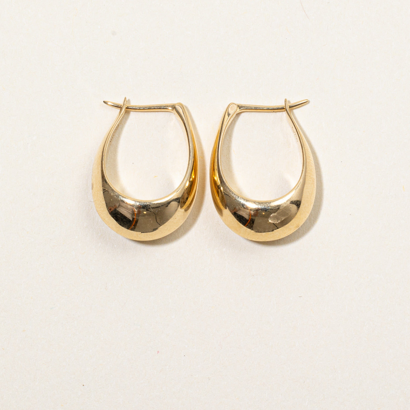 18k Yellow Gold Earrings