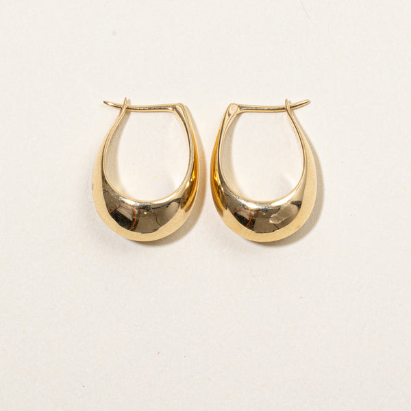 18k Yellow Gold Earrings