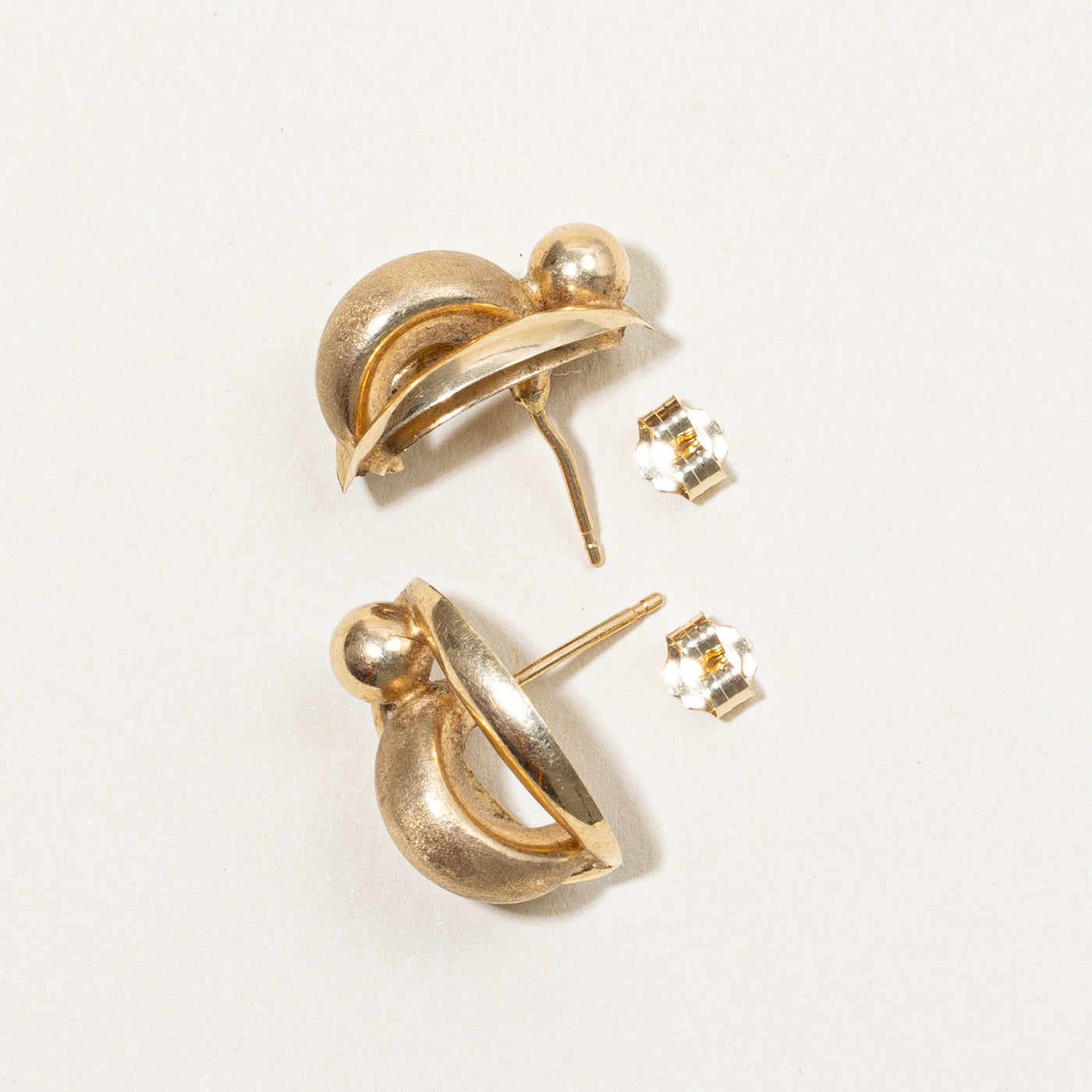 14k Yellow Gold Earrings