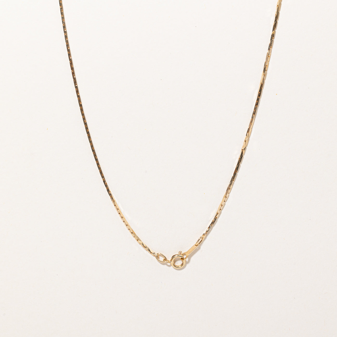 14k Yellow Gold Cobra Chain | 24