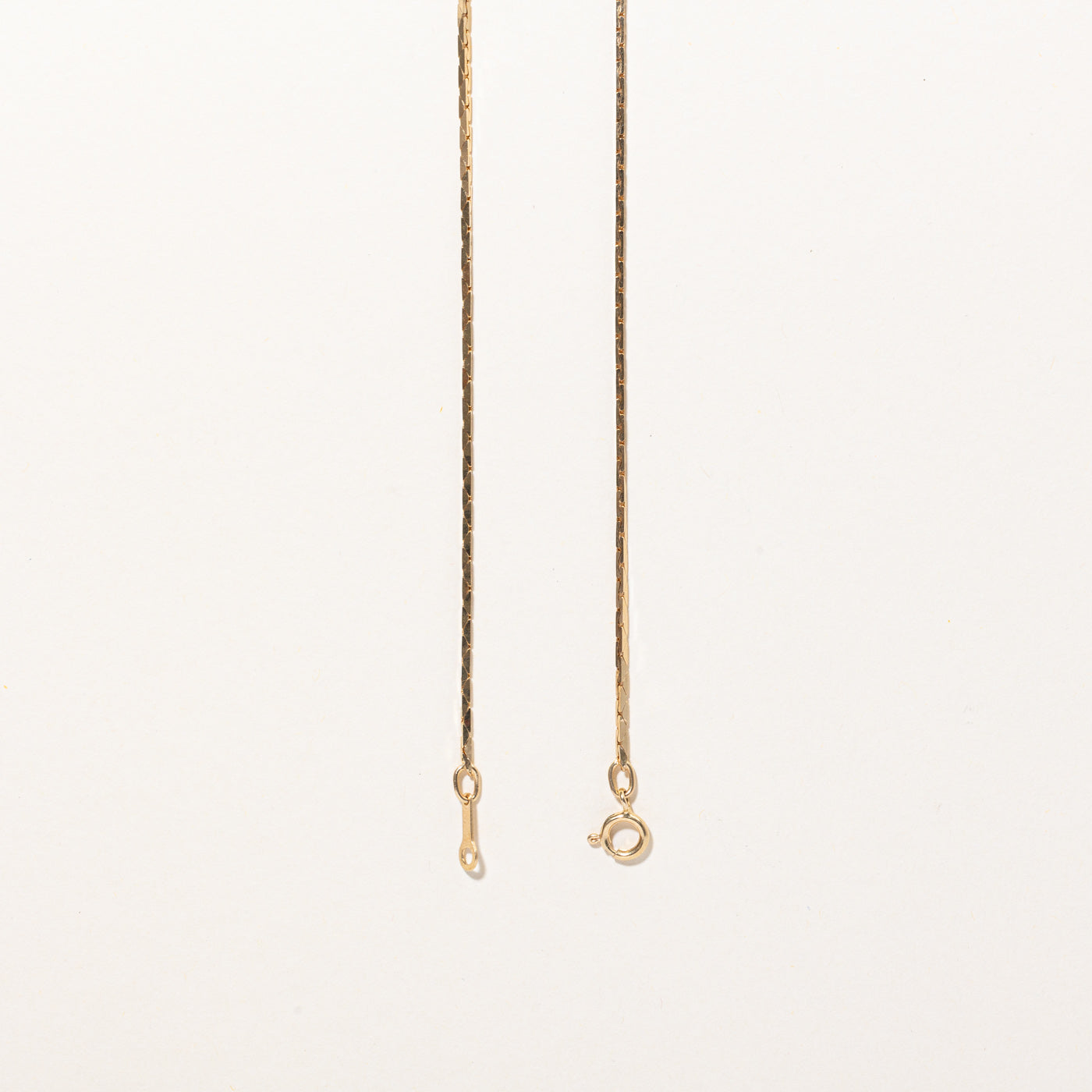 14k Yellow Gold Cobra Chain | 24