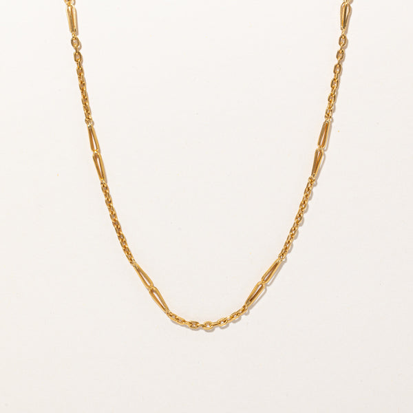 20k Yellow Gold Necklace | 30