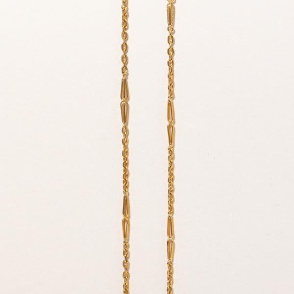 20k Yellow Gold Necklace | 30