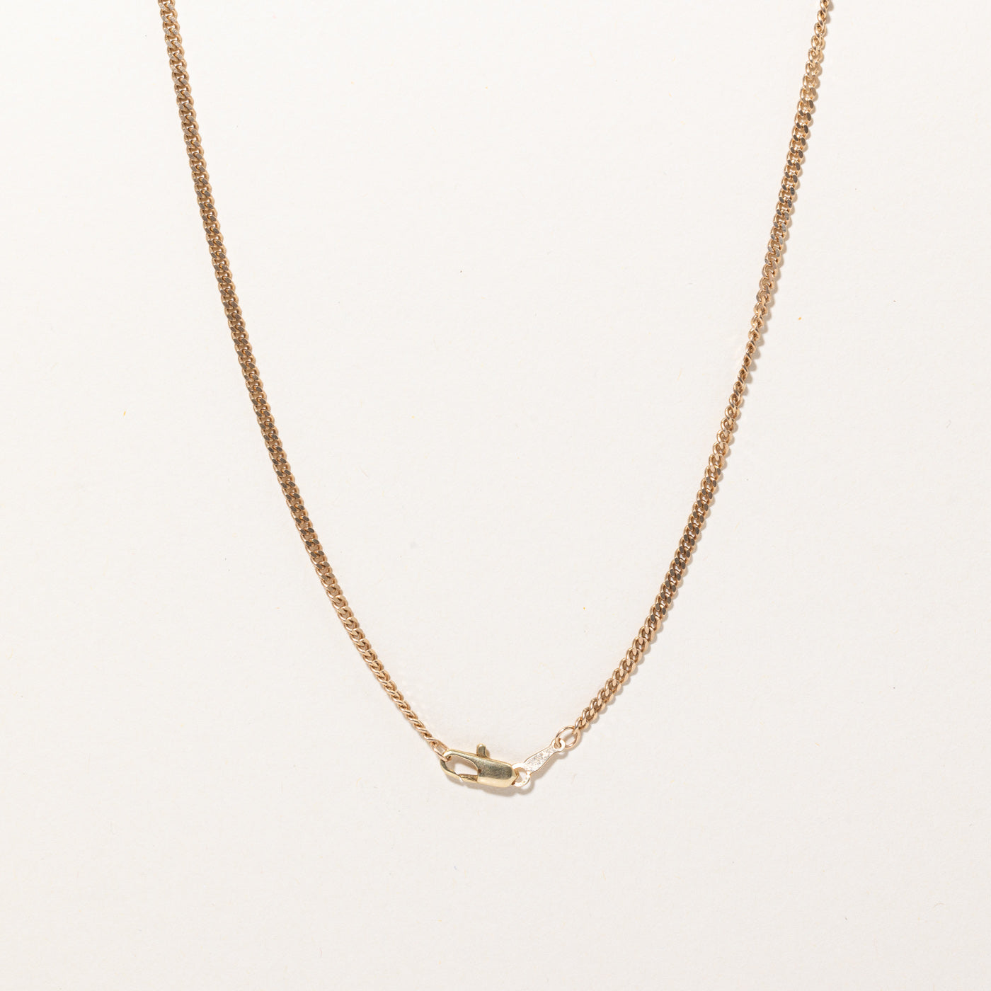 14k Yellow Gold Claddagh Pendant Necklace | 24" |