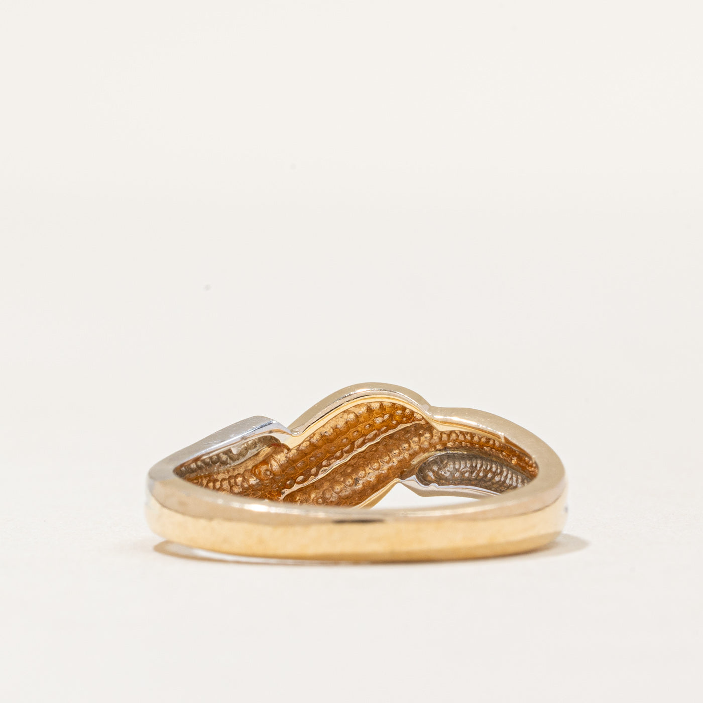 Birks' 14k Two Tone Gold Ring | SZ 6.5 |