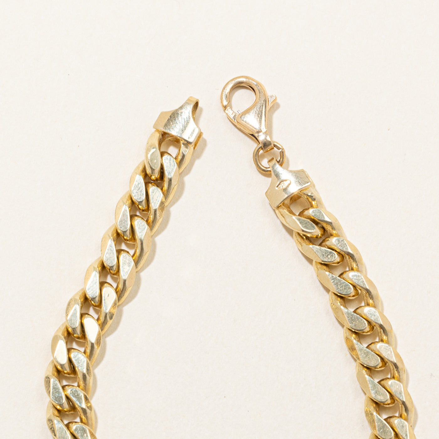 18k Yellow Gold Cuban Link Bracelet | 8" |