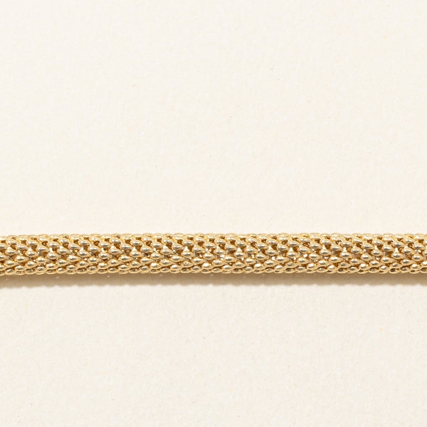 Italian 18k Yellow Gold Bracelet | 8