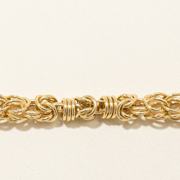 Italian 18k Yellow Gold Bracelet | 8