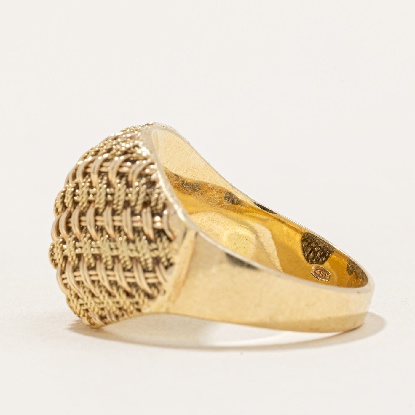 14k Yellow Gold Woven Ring | SZ 6.75 |