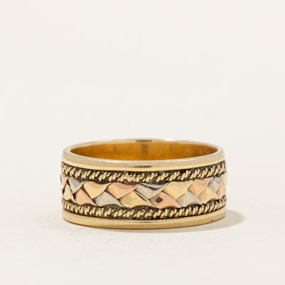 14k Tri Tone Gold Ring | SZ 7.75 |