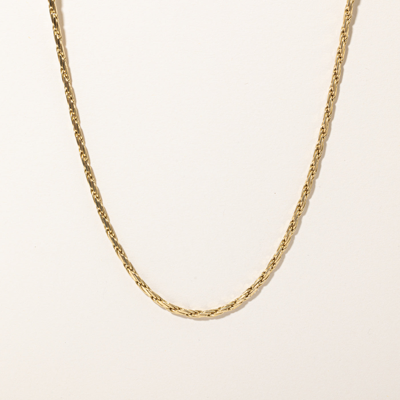 14k Yellow Gold Rope Chain | 24" |