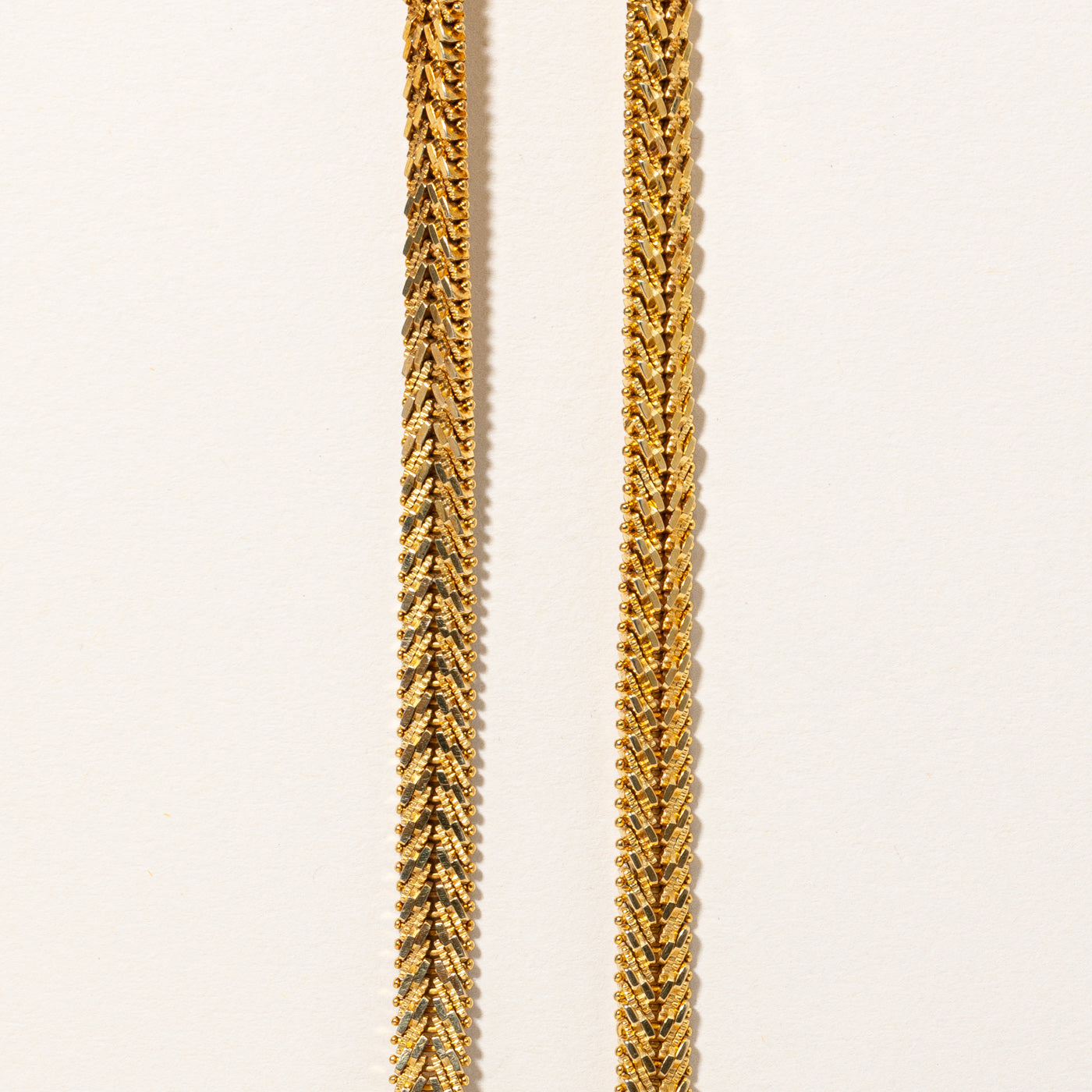 18k Yellow Gold Necklace | 17" |