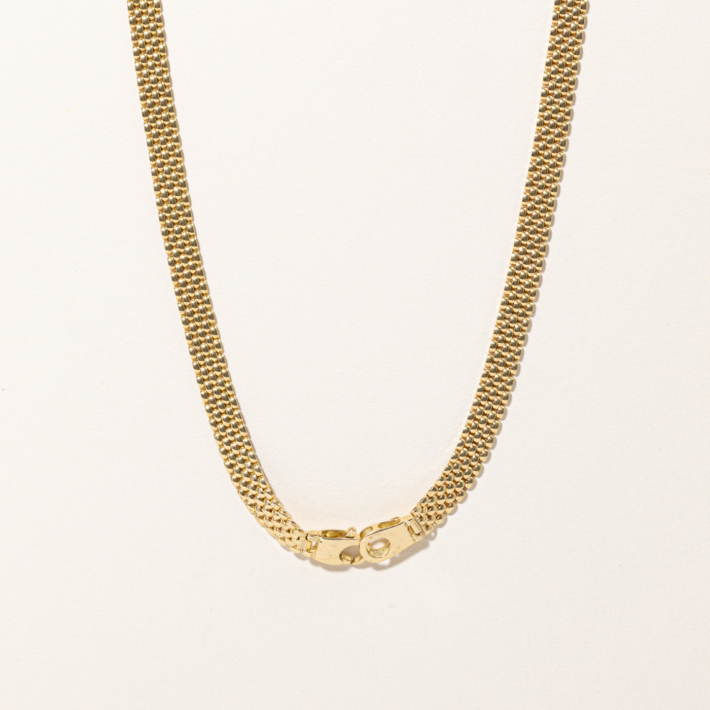 18k Yellow Gold Panther Chain | 16" |