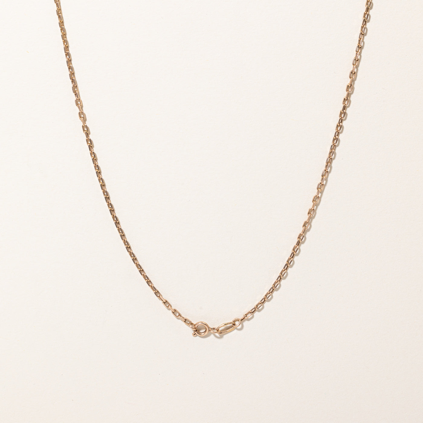 14k Yellow Gold Oval Cable Chain | 29" |