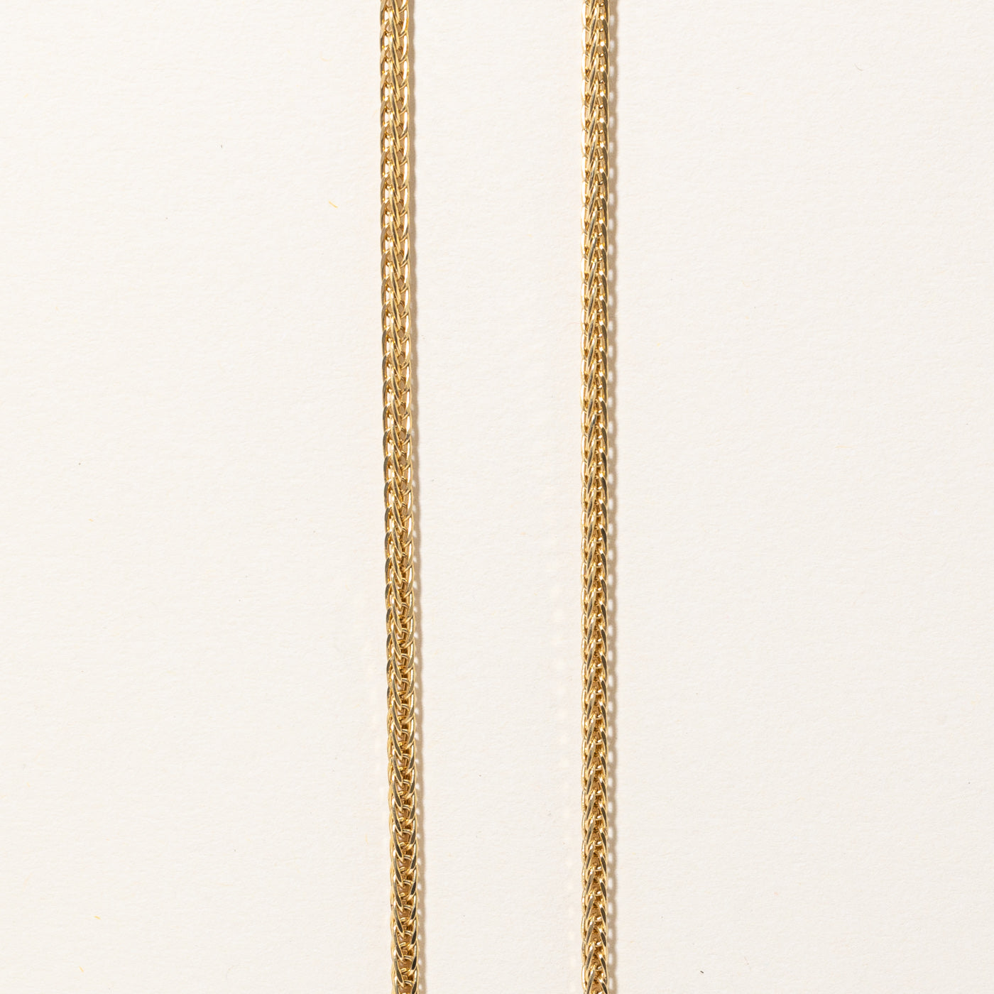 18k Yellow Gold Birdcage Link Chain | 22