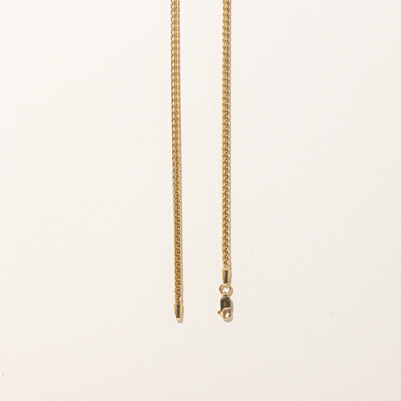 18k Yellow Gold Birdcage Link Chain | 22