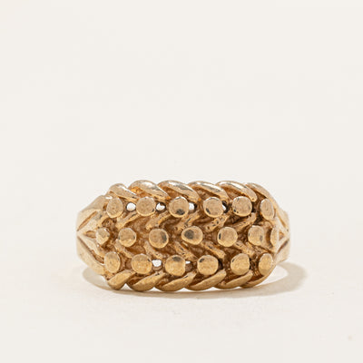 10k Yellow Gold Ring | SZ 10.5 |