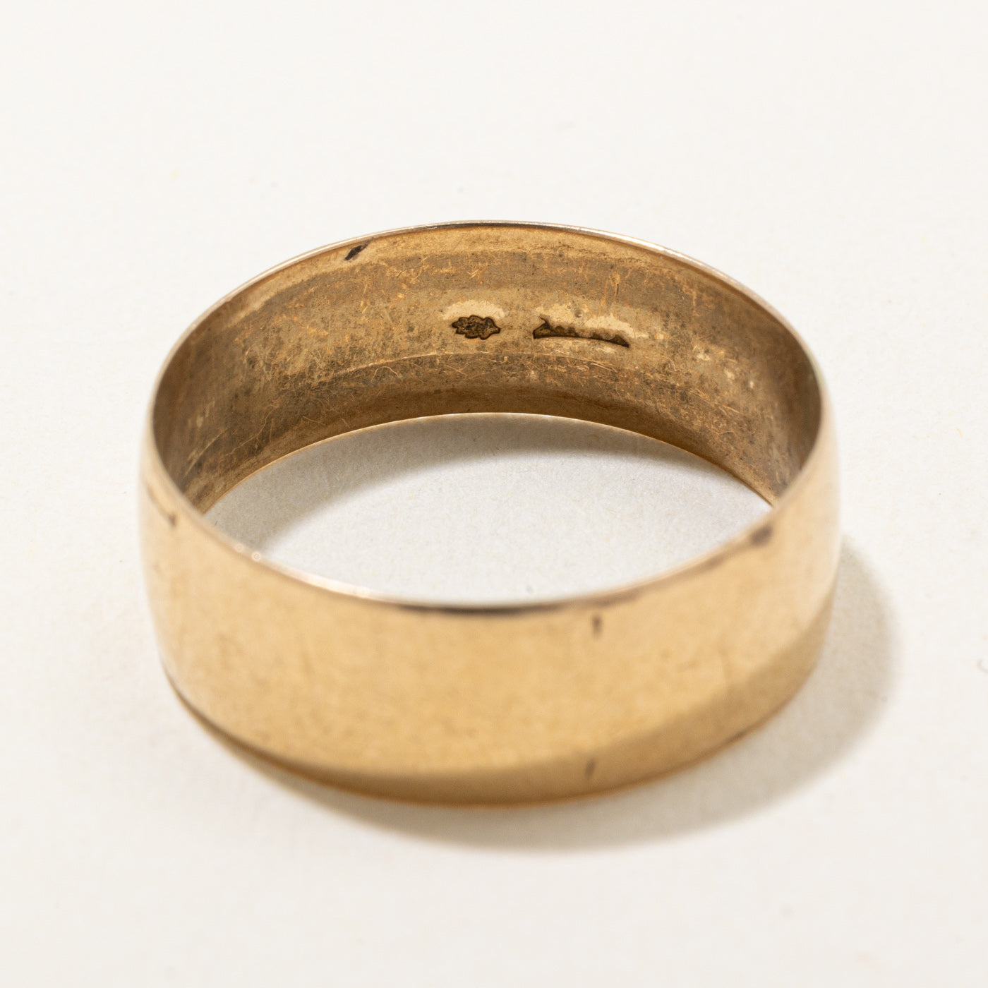 14k Yellow Gold Wedding Band | SZ 10 |