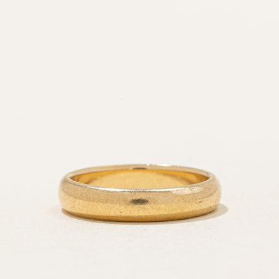 18k Yellow Gold Band | SZ 5.25 |