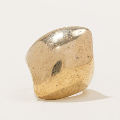 9k Yellow Gold Cocktail Ring | SZ 6.5 |