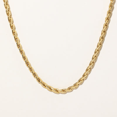 Italian Sapphire Closure Necklace | 0.03ct | 18