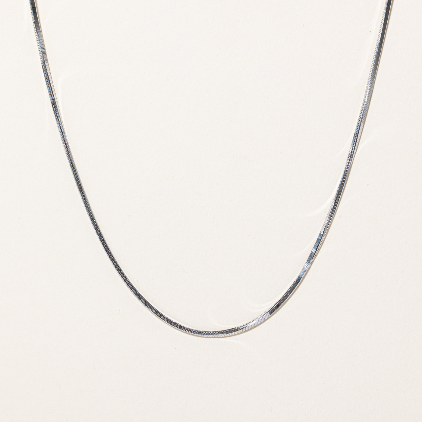 14k White Gold Snake Chain | 16" |