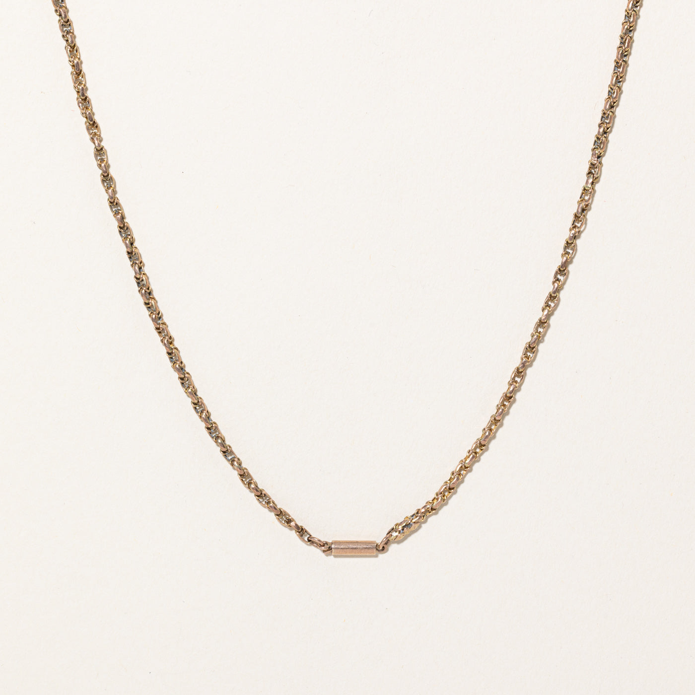 9k Yellow Gold Unique Link Chain | 18" |